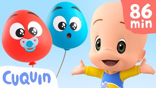 Learn colors with Cuquín and his Baby Balloons  🎈 Educational videos for children