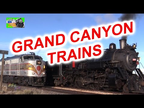 Grand Canyon TRAINS Galore!