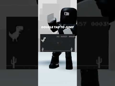 Double tap to jump! #ytshort #roblox #oof