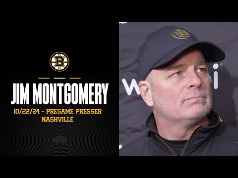 Montgomery Addresses Media Ahead of B's Road Trip Finale