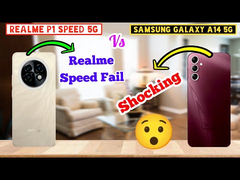 Realme P1 Speed 5G vs Samsung Galaxy A14 5G Full Comparison in Hindi #realmep1speed5gvsgalaxya145g