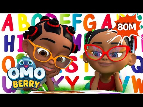 Let's Learn Letter Sounds With OmoBerry | Phonics Songs + OmoBerry ABC Song + Read Along Songs