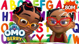 Let's Learn Letter Sounds With OmoBerry | Phonics Songs + OmoBerry ABC Song + Read Along Songs