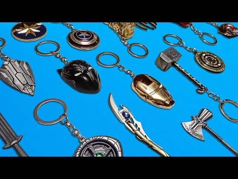 BIGGEST MARVEL KEYCHAINS COLLECTION