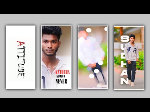 Viral Trending 1Still Animation Attitude Video Editing in Alight Motion Instagram trending Reel edit