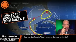 Chaos to Clarity: Sara Brings Catastrophic Flooding in Honduras, Then Gulf & FL