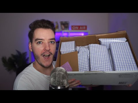 [ASMR] Opening a Birthday Gift From My Best Friends!