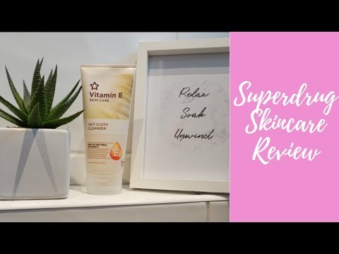 SUPERDRUG VITAMIN E HOT CLOTH CLEANSER | FIRST IMPRESSIONS | REVIEW | THE MUMMY JOURNEY