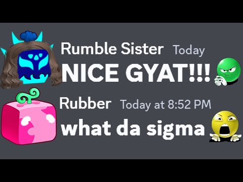 if RUBBER met RUMBLE'S SISTER...