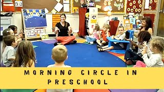 Morning Circle at Preschool