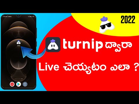 how to make live using turnip telugu 2022