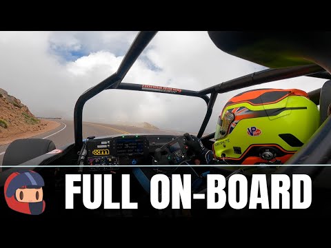 Pikes Peak 2021 Fastest Time On Board - Robin Shute 5:55.246