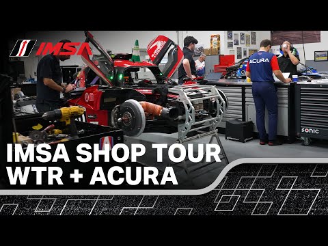 Wayne Taylor Racing + Acura Shop Tour | IMSA Behind the Scenes | Indianapolis, IN