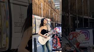 Shirina busking in Sydney 🖤 #shirina #busking #busker