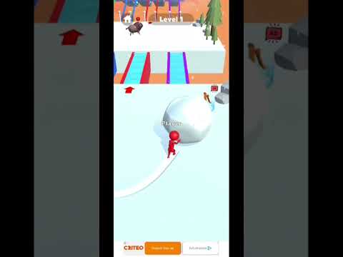 Snow rece playing #shortsviral #shortvideos #gaming