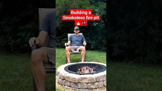 Building a Smokeless Fire Pit 🔥🚭