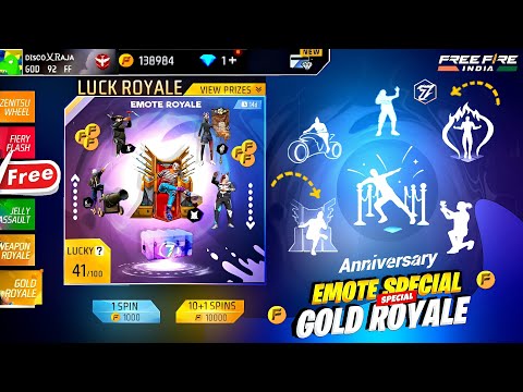 7th Anniversary Special Gold Royale 🥳🤯 | Free Fire New Event | Ff New Event | New Event