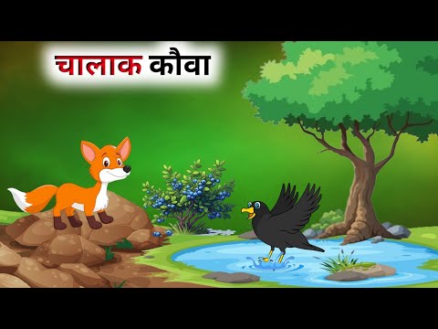 एक चालाक कौवे की कहानी // Hindi Cartoon // Panchatantra Ki Kahani