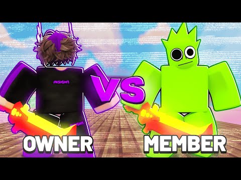 I 1v1d My CLAN MEMBERS In Roblox Bedwars..