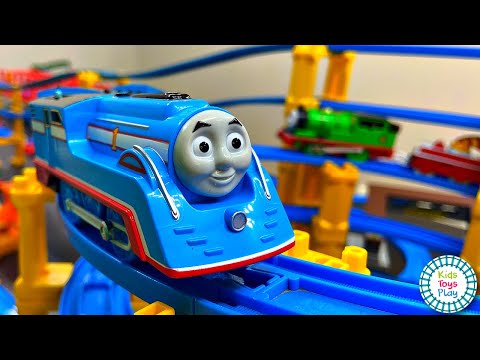 Our BEST Thomas and Friends TOMY Track Build Ever