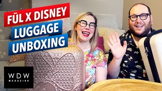 FūL X Disney - Luggage Unboxing and TRIP REVEAL! ⚓