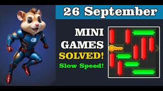 Hamster Kombat Mini Game Puzzle 26 September