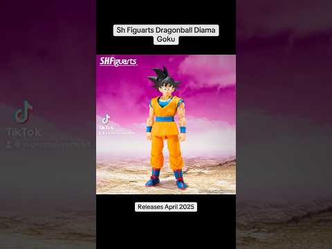 Sh Figuarts Dragonball Diama Goku… What are y’all’s thoughts?? #dragonball #shfiguarts #actionfigure