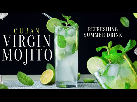 Virgin Mojito Recipe | The Best Cuban Virgin Mojito | Mocktail | Summer Drink