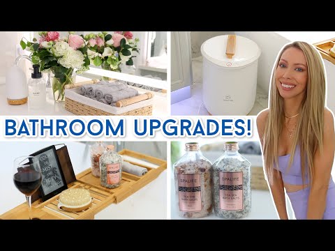 20 WAYS TO MAKE YOUR BATHROOM LOOK EXPENSIVE ON A BUDGET!