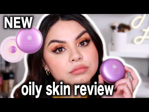 NEW Tatcha The Silk Powder Protective Setting Powder Review | is it good for Oily skin?