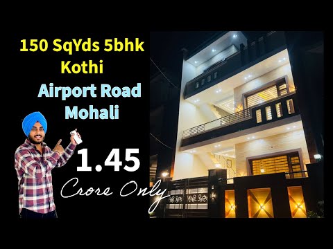 150 gaj का VILLA 🏠 25 x 54 मैं बहित ही अच्छा DESIGN 😍 Kothi for Sale in Sec-123, Mohali