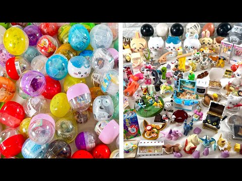 Open over 100 capsule toys!!