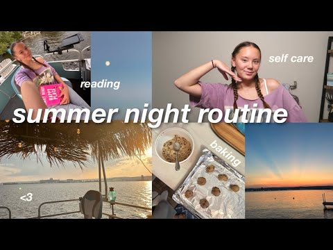 summer night routine 2023 🌙🎀🧸