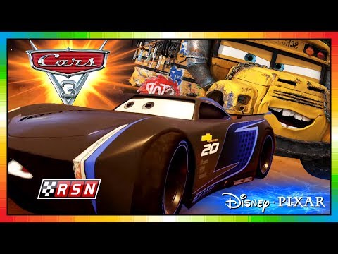 CARS 3: Driven to Win ★ JACKSON STORM & MISS FRITTER ★ Antawakuna 3 ★ カーズ3 ★ Колите 3 ★ Verdák 3