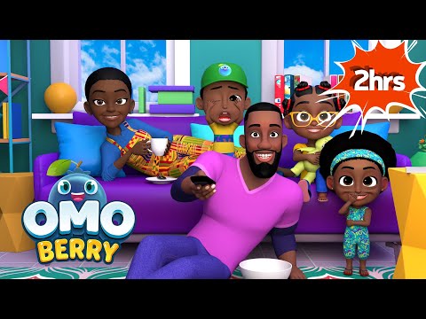 🍿 Family Movie Night With OmoBerry | Educational Cartoons on YouTube + Movie Night + Kids Cartoons