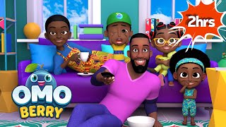 🍿 Family Movie Night With OmoBerry | Educational Cartoons on YouTube + Movie Night + Kids Cartoons