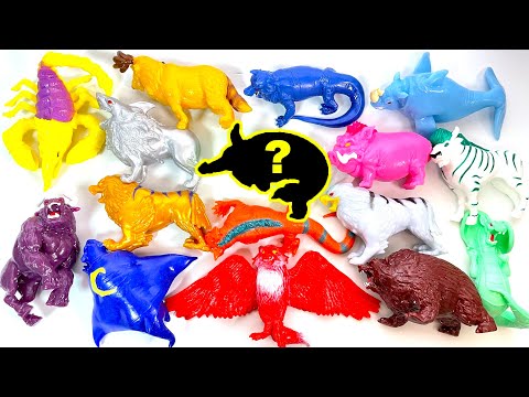 STRETCHIES WILD ZOOTANTS "unboxing" Complete set Secret DeAgostini squid squishy