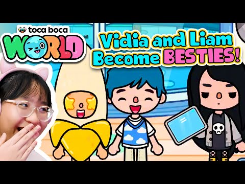 Vidia and Liam Becomes BESTIES??!!! - Toca Life World