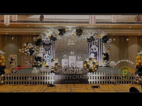 Baby Panda Theme | Birthday Party Organisers in Patna Bihar