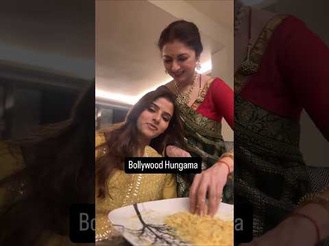 ❤️ MOTHER'S LOVE #bhagyashree feed her #daughter #avantikadasani #shorts