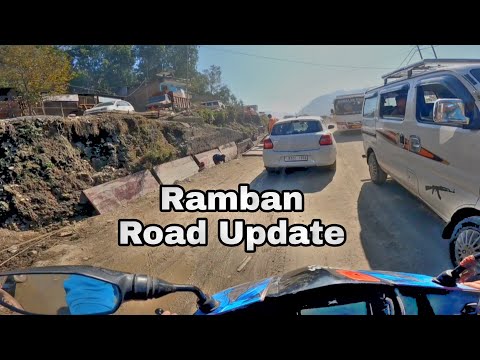 Ramban Road Update | New Bus Stand Ramban | Nh44 | Jammu Srinagar Highway | Ramban Flyover Update