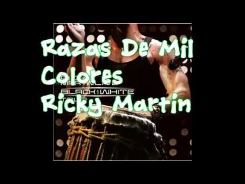 Ricky Martin - Razas De Mil Colores (CD single con letras)