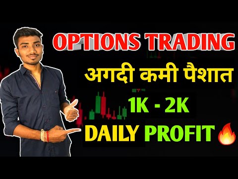 कमी पैशात OPTIONS TRADING कशी करायची🔥 | HOW TO TRADE IN OPTIONS WITH LESS CAPITAL | TRADING