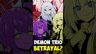 The Demon trio planning to betray Rimuru? #thattimeigotreincarnatedasaslime #slime #anime #rimuru