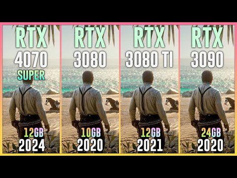 RTX 4070 SUPER vs RTX 3080 vs RTX 3080 TI vs RTX 3090 - Test in 25 Games