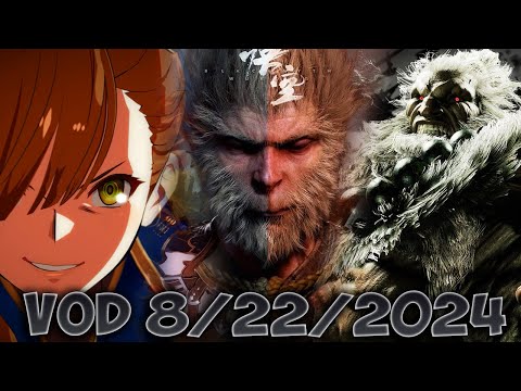 🔴VOD - Random Games + Starting Wukong Chapter 5/Doing Secret Bosses (8/22/2024)