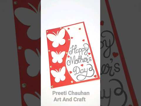 Mother's Day Card Making Idea Easy | Mother's Day Greeting Card | Mother's Day Gift 2024 #shorts