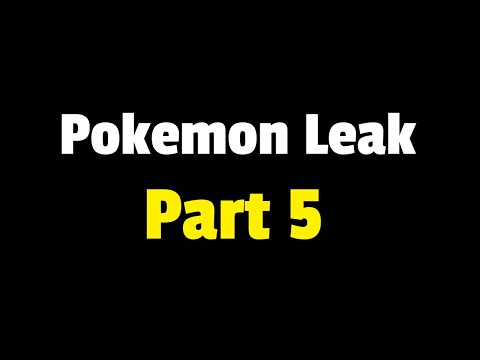 The Gamefreak Pokemon Leak - Part 5 (scrapped legendary pokemon)