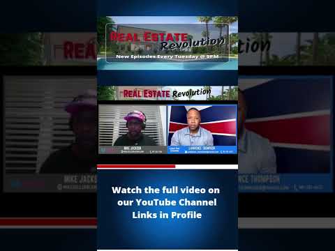 Real Estate Revolution Episode 1 Lawrence Thompson