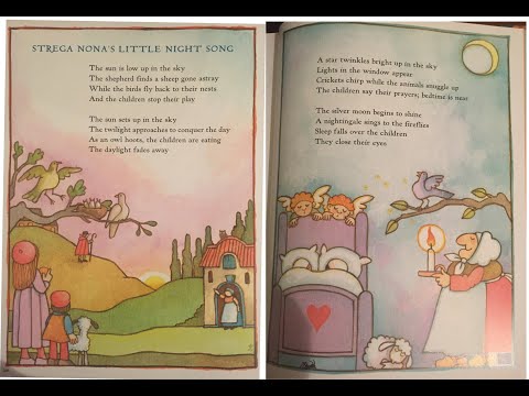 Strega Nona's Little Night Song 8/8 in The Magical World of Strega Nona Series